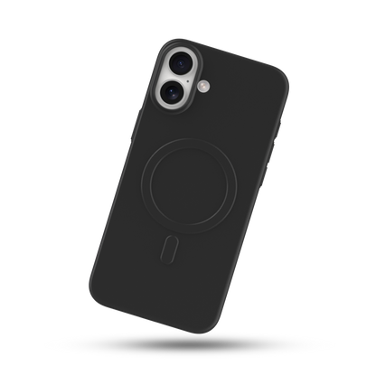 Solid Black MagSafe® Thin Magnetic Phone Case