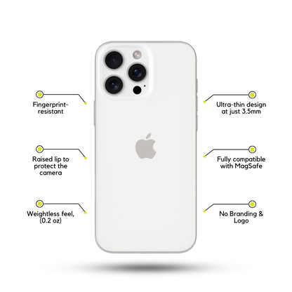 Frosted White Ultra Thin Phone Case
