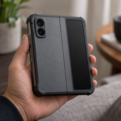 AG Matte Armor Case – iPhone Duo — in hand