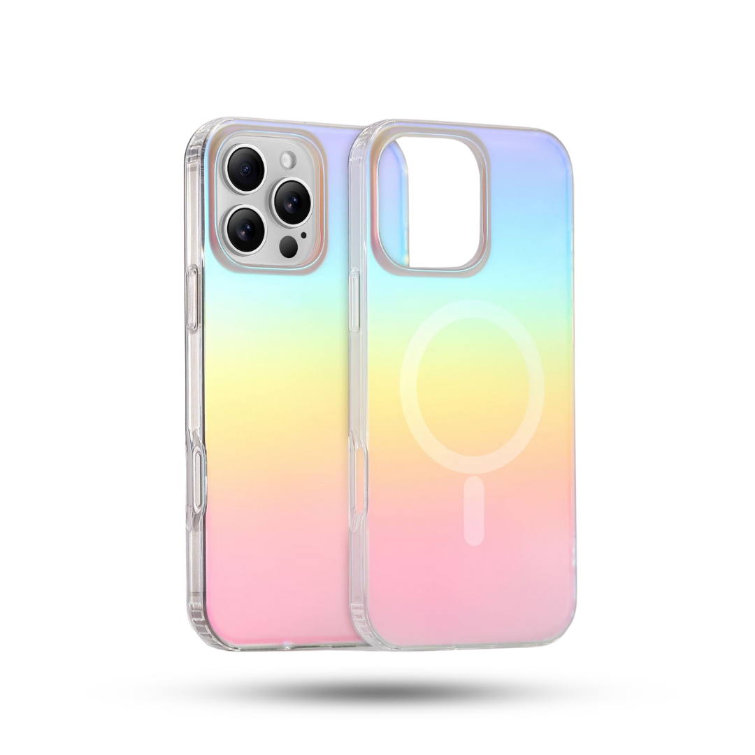 MagSafe® Rainbow Prismatic Glow Case