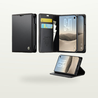 Leather Folio Wallet Case – iPhone Duo