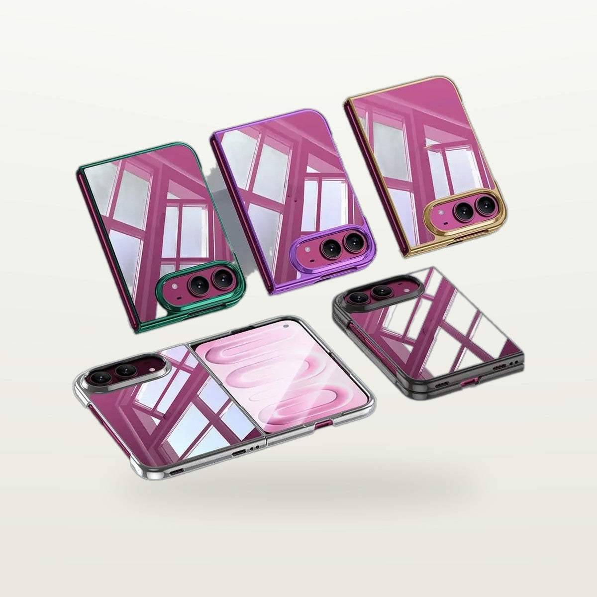 Electroplated Clear Case – iPhone Duo
