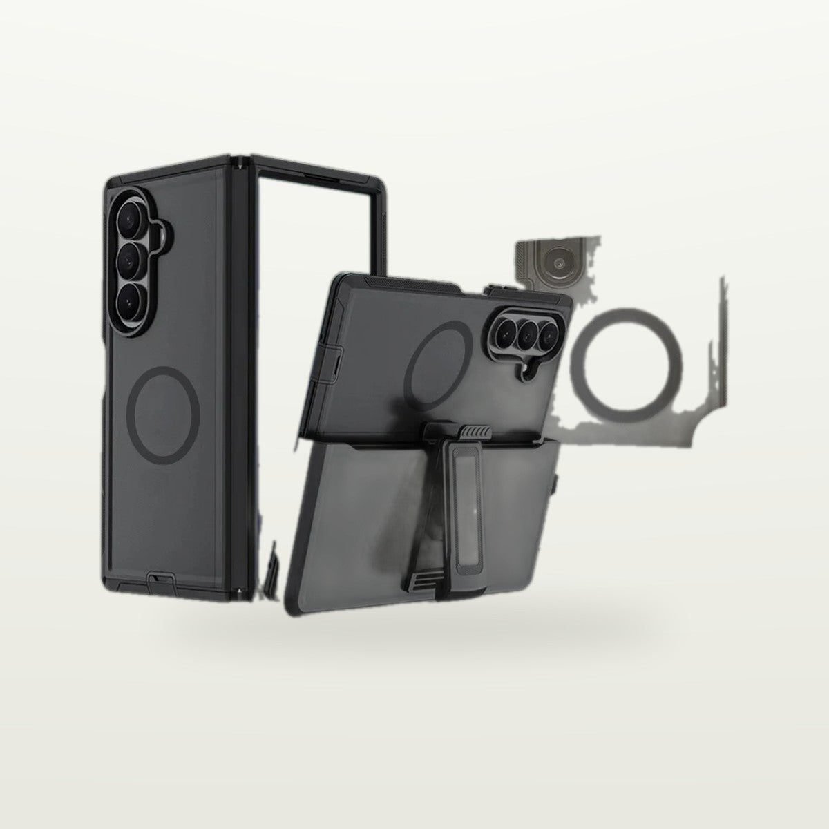 Hinge-Guard Dual-Stand Case – iPhone Duo