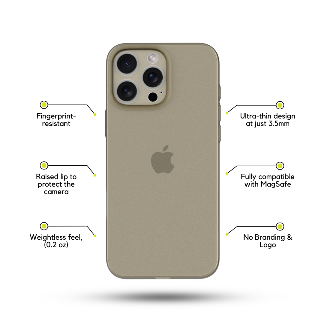 Desert Gold Ultra Thin Phone Case