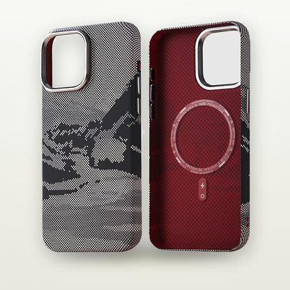 Mountain Ridge Twill MagSafe Case for iPhone 13–16 — GripLux (4)
