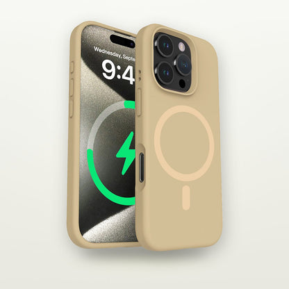 Lens-Guard Liquid Silicone MagSafe Case for iPhone 14–16 — GripLux