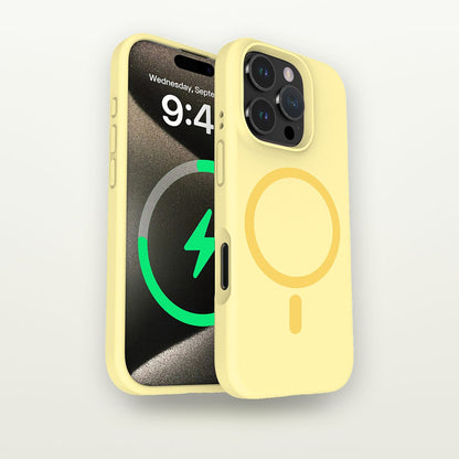Lens-Guard Liquid Silicone MagSafe Case for iPhone 14–16 — GripLux (3)