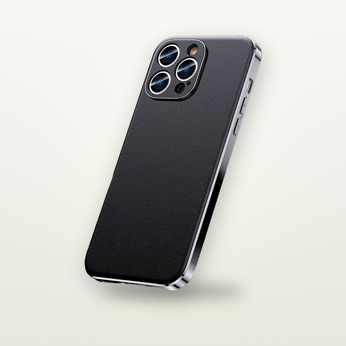 Plated-Edge Nappa Leather Case for iPhone 11–16 — GripLux (2)
