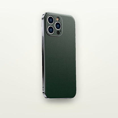 Plated-Edge Nappa Leather Case for iPhone 11–16 — GripLux (6)