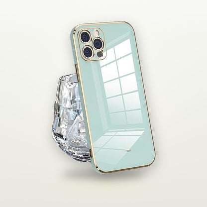 Electroplated Straight-Edge Case for iPhone 15 & 16 Series — GripLux