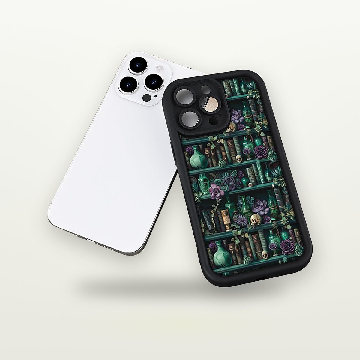 Monster Print Lens-Cover Soft Case for iPhone 11–16 — GripLux (3)