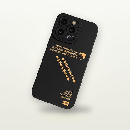 Yellow Star Graphic Black Case for iPhone 11–16 — GripLux (2)
