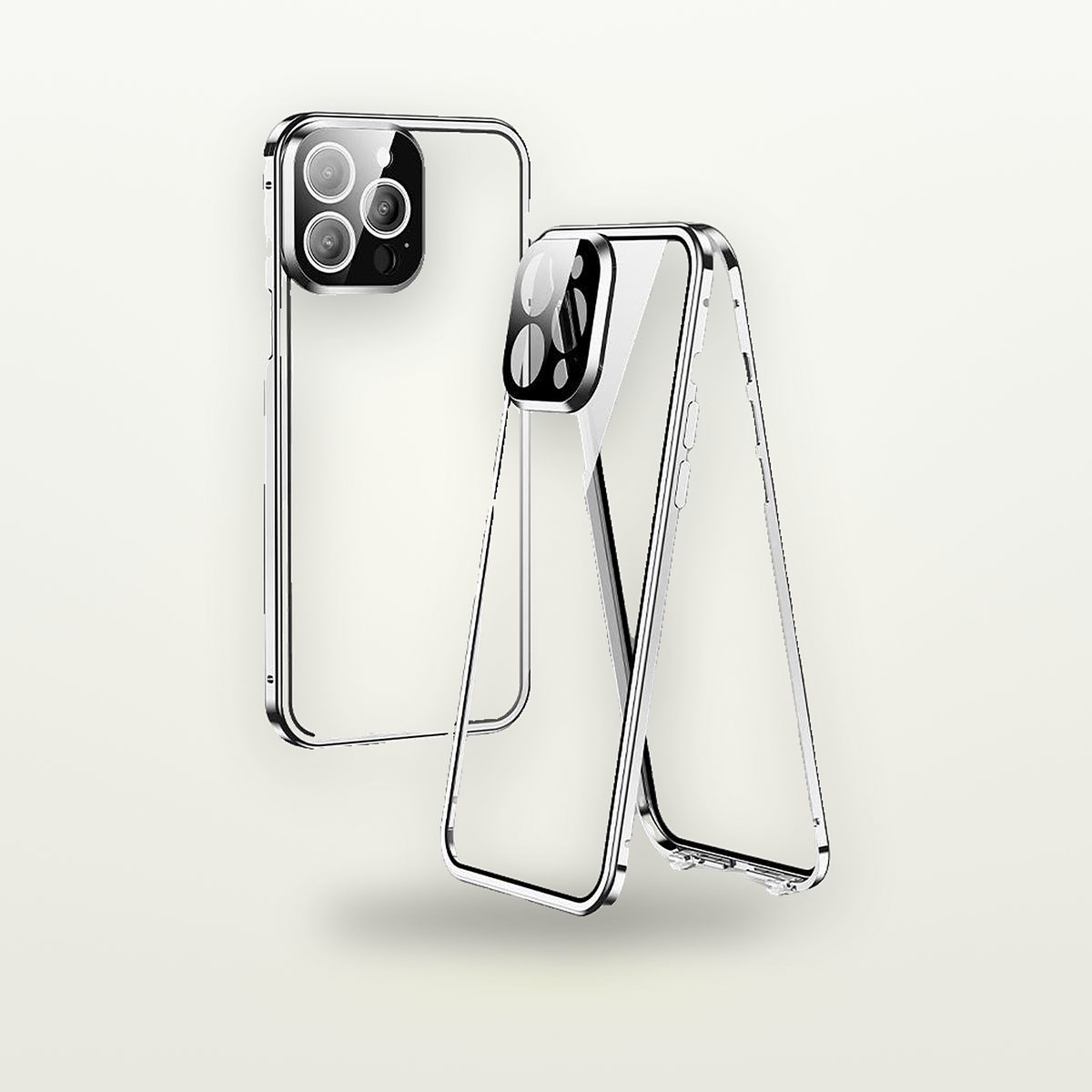 All-Metal Minimalist Case for iPhone 11–16 — GripLux