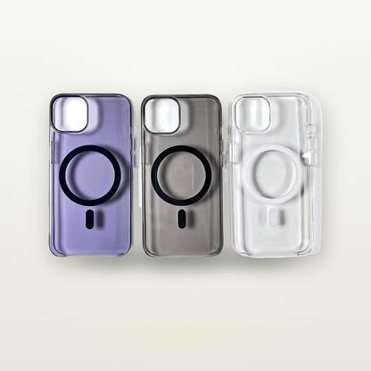 Crystal Clear MagSafe Hard Case for iPhone 12–16 — GripLux (6)