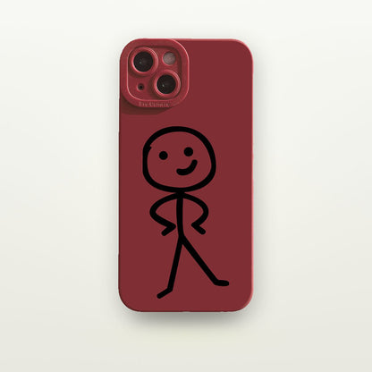 Hand Gesture Print Silicone Case for iPhone 12–16 — GripLux (5)