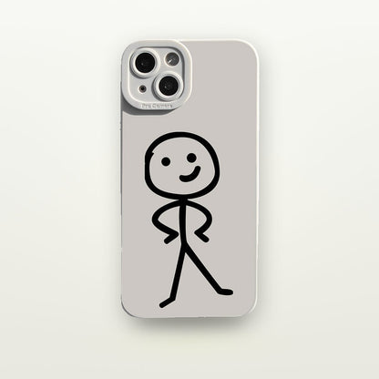 Hand Gesture Print Silicone Case for iPhone 12–16 — GripLux (6)