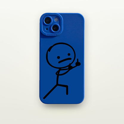 Hand Gesture Print Silicone Case for iPhone 12–16 — GripLux (10)