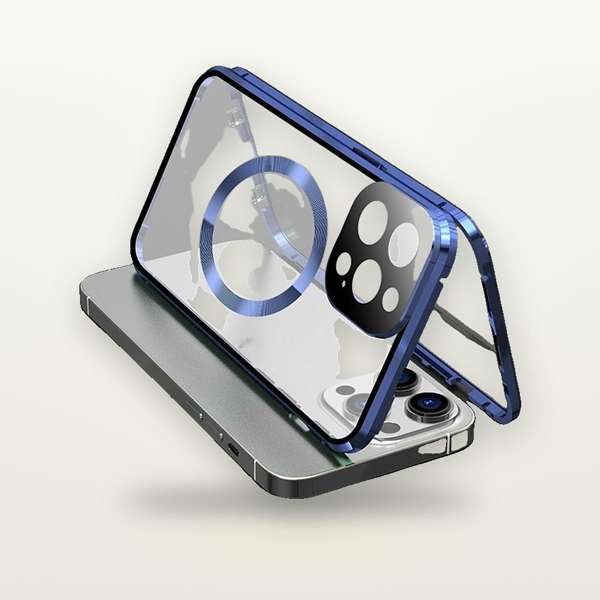 Metal Buckle MagSafe Case for iPhone 11–16 — GripLux (5)