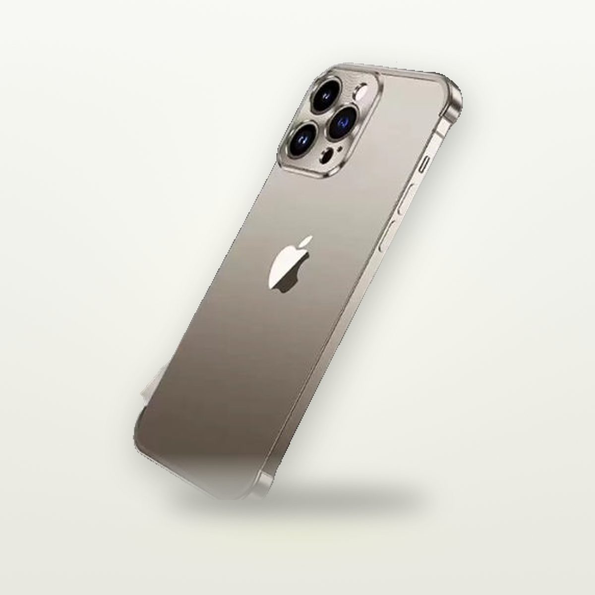 Metal Corner Frameless Bumper Case for iPhone 11–16 — GripLux (7)