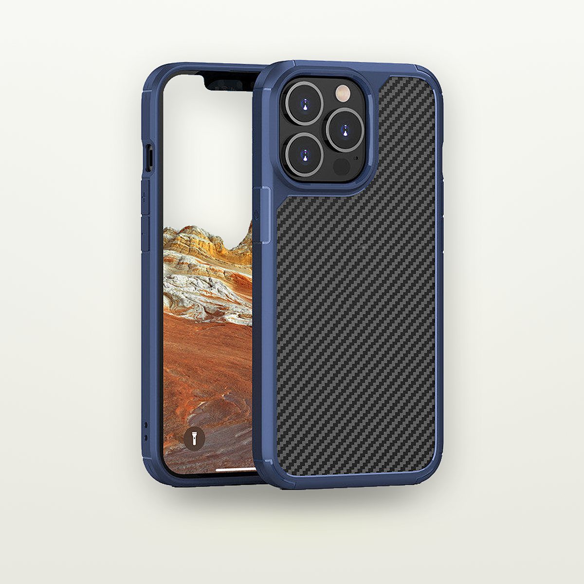Carbon Fiber Pattern Anti-Drop Case for iPhone 11–16 — GripLux (2)
