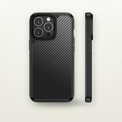 Carbon Fiber Pattern Anti-Drop Case for iPhone 11–16 — GripLux (3)