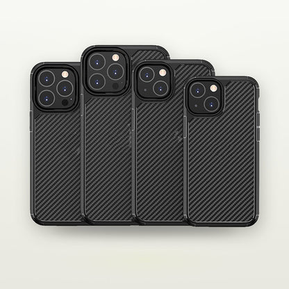Carbon Fiber Pattern Anti-Drop Case for iPhone 11–16 — GripLux (7)