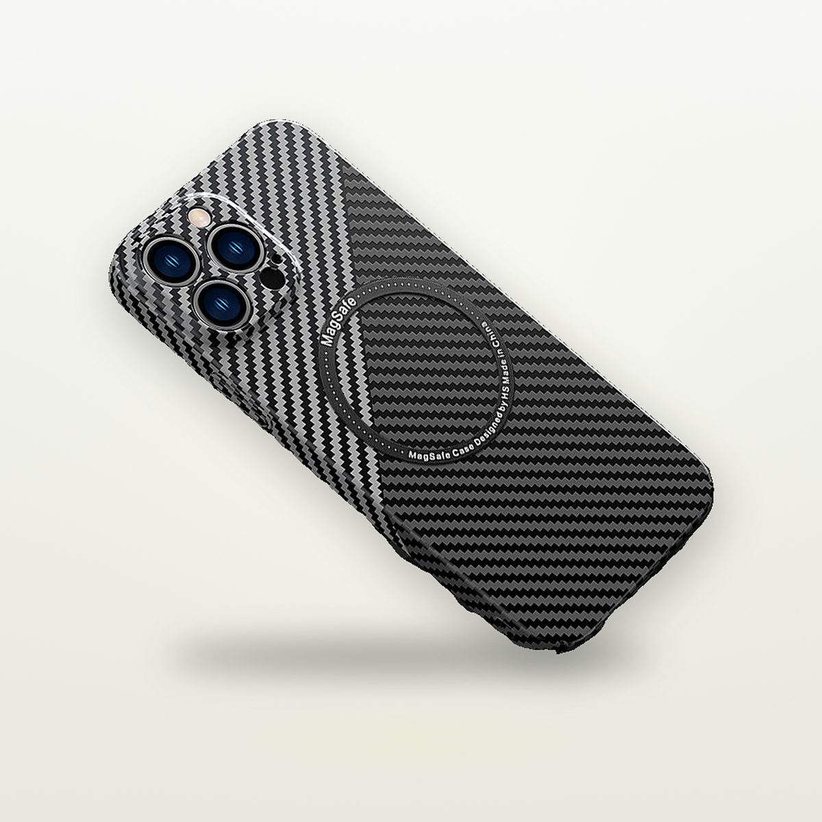 Carbon Fiber Pattern Case for iPhone 11–13 & 16 Plus — GripLux (6)