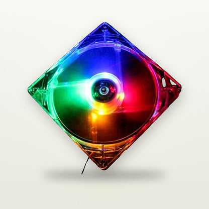 120mm Blue-Light PC Case Cooling Fan — GripLux