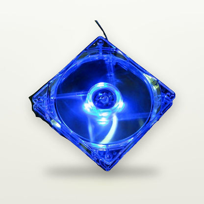 120mm Blue-Light PC Case Cooling Fan — GripLux (4)