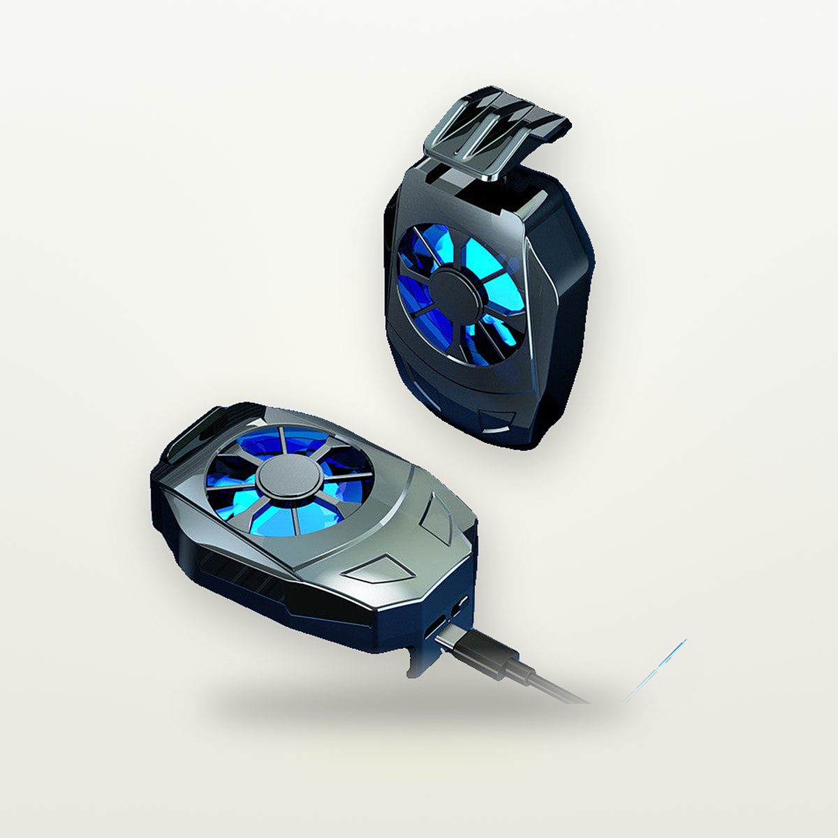 9-Blade Snap-On Gaming Phone Cooler — GripLux (6)
