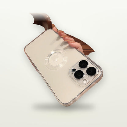 Clear Plated Case with Built-In Lens Guard for iPhone 11–15 — GripLux (6)