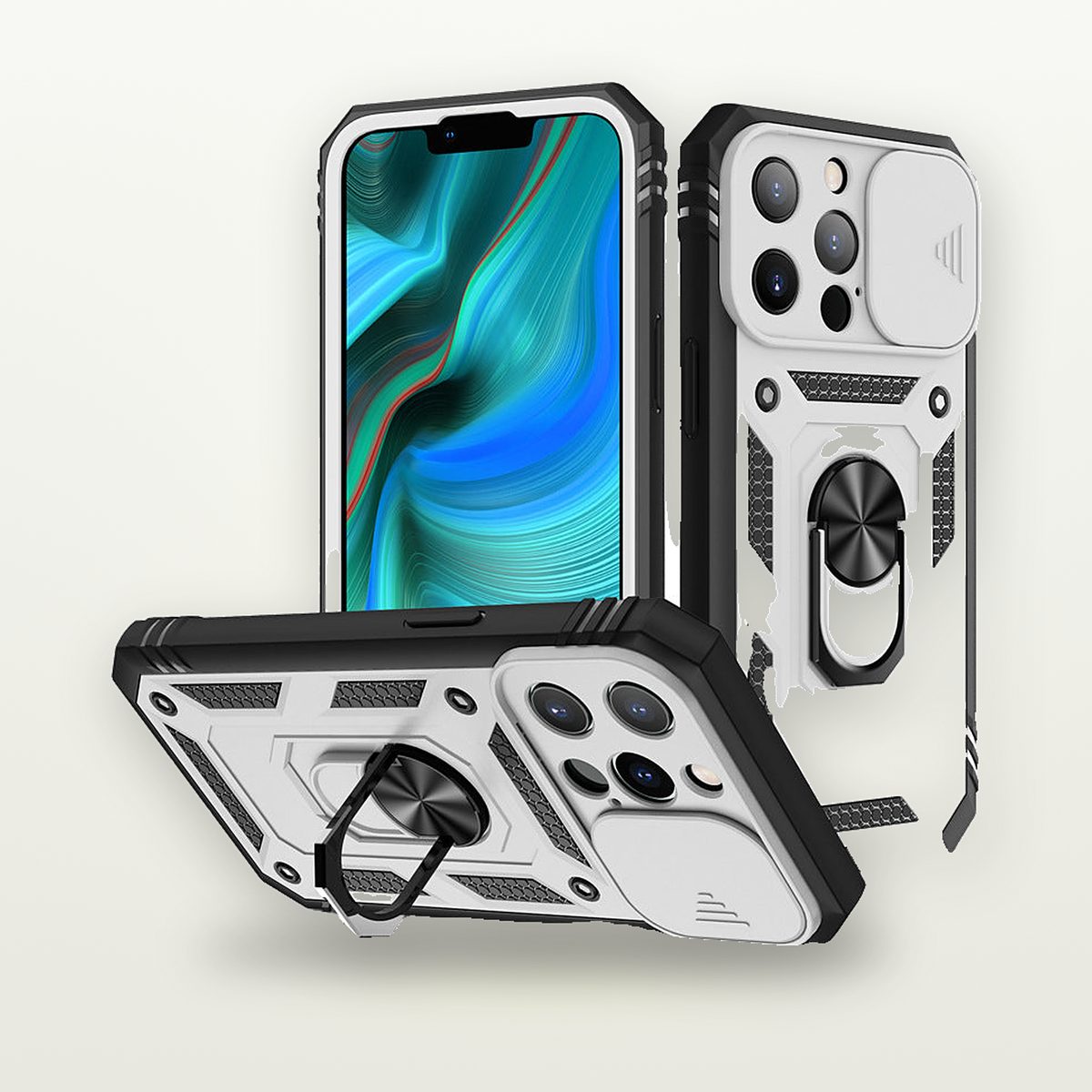 Two-Tone MagSafe Ring Stand Case for iPhone 15–17 — GripLux (6)