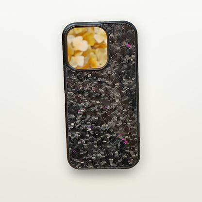 Gold Foil Forged Carbon MagSafe Case for iPhone 12–17 — GripLux (5)