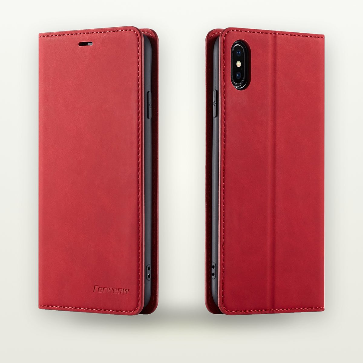 Flip Leather Wallet Case with Stand for iPhone 11–17 — GripLux (7)