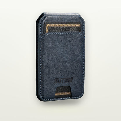 Faux Leather MagSafe Card Wallet with Stand — GripLux (3)