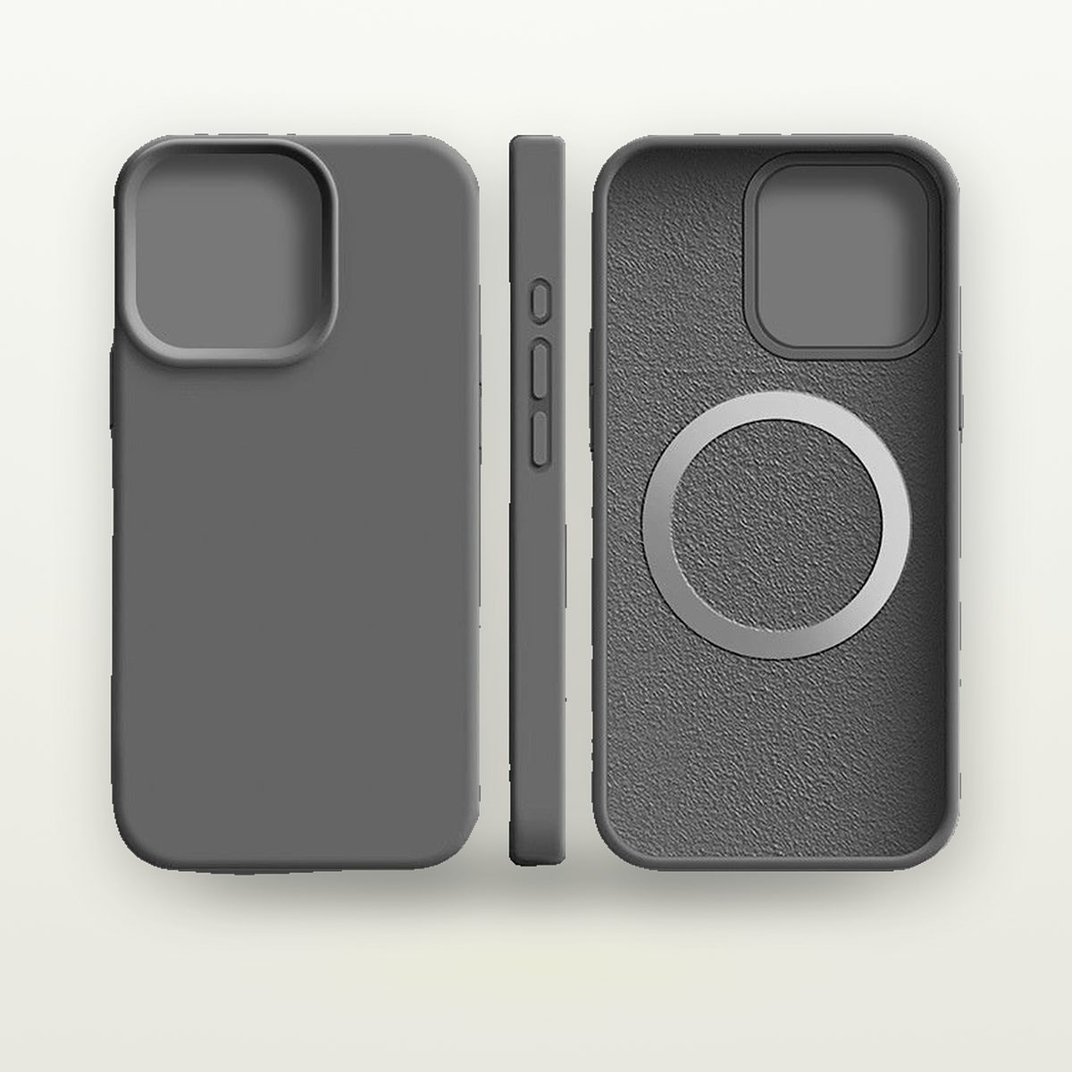 Liquid Silicone MagSafe Case for iPhone 12–16 — GripLux (4)
