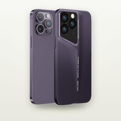Ultra-Thin Metallic Hard Case for iPhone 12–17 — GripLux (4)