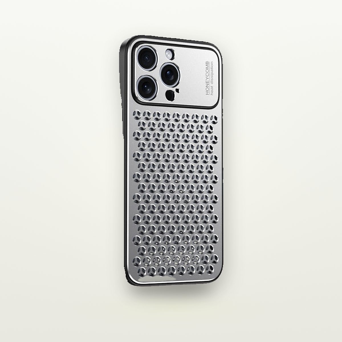 Honeycomb Metal Cooling Case for iPhone 13–17 & Air — GripLux (2)
