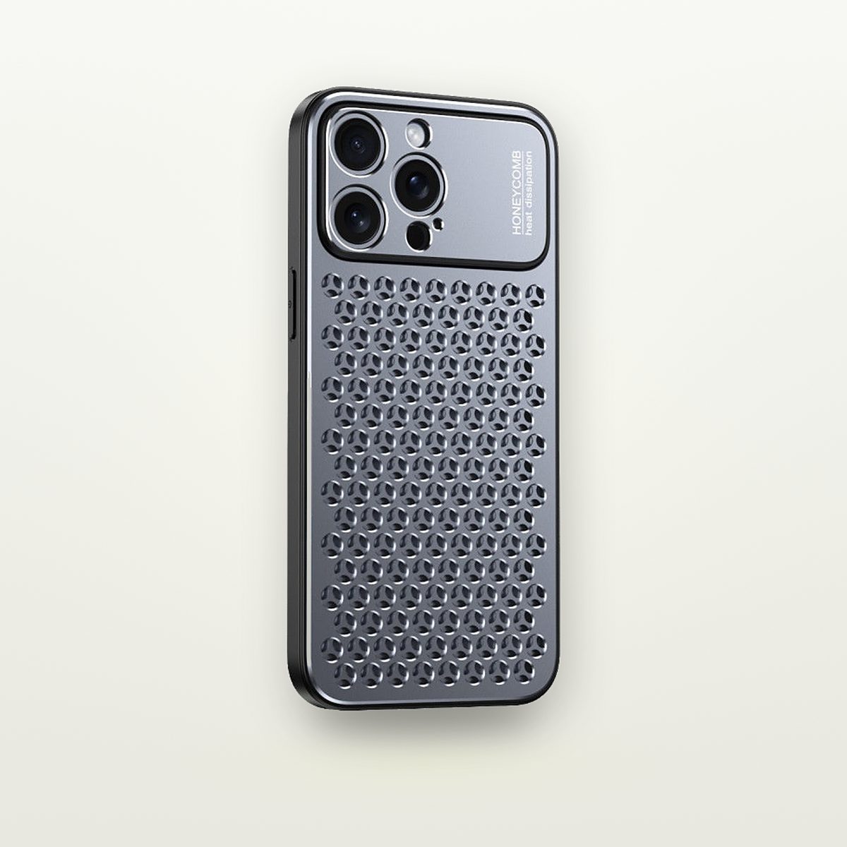 Honeycomb Metal Cooling Case for iPhone 13–17 & Air — GripLux (5)