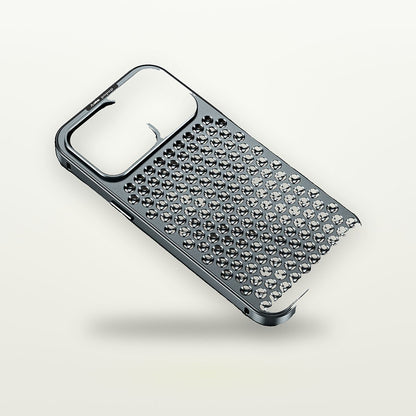 Carved Aluminum Alloy Case for iPhone 12–16 — GripLux (6)