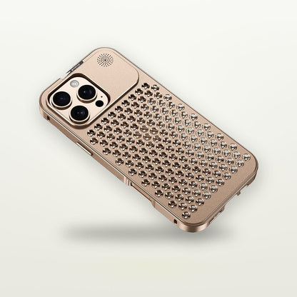 Carved Aluminum Alloy Case for iPhone 12–16 — GripLux (8)