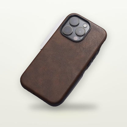 Classic Leather MagSafe Case for iPhone 12–16 — GripLux (2)