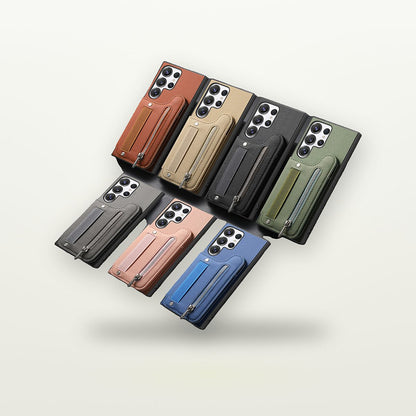 Wrist Strap Wallet Case for Galaxy S25 & A Series — GripLux