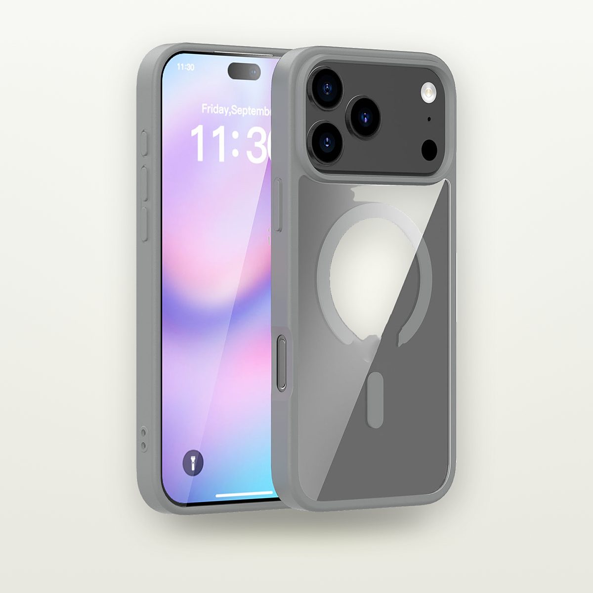 Frosted Translucent MagSafe Case for iPhone 17 & Air — GripLux (7)