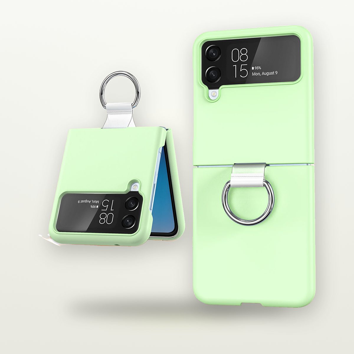 Clear Ring Case for Galaxy Z Flip3–Flip7 — GripLux (5)