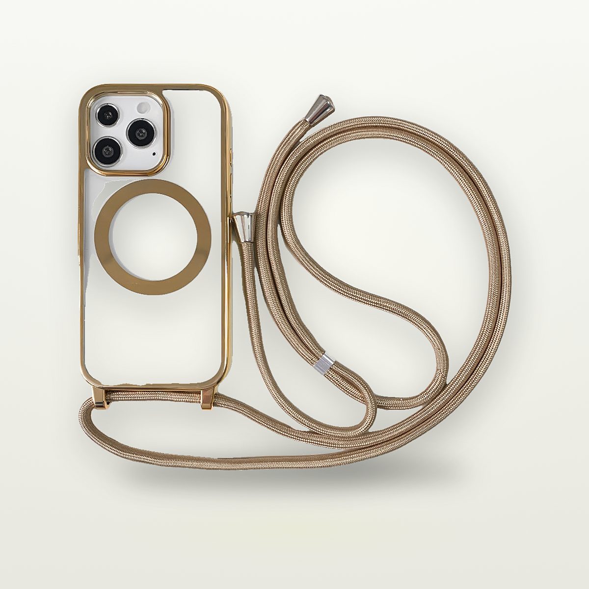 Clear MagSafe Case with Lanyard for iPhone 11–16 — GripLux (5)
