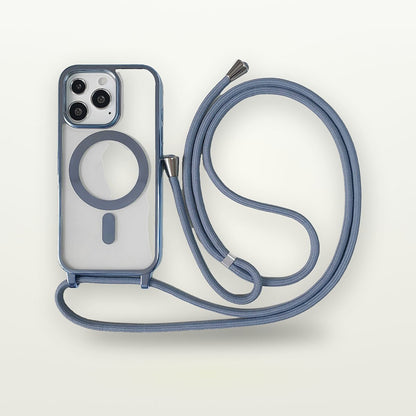 Clear MagSafe Case with Lanyard for iPhone 11–16 — GripLux (7)