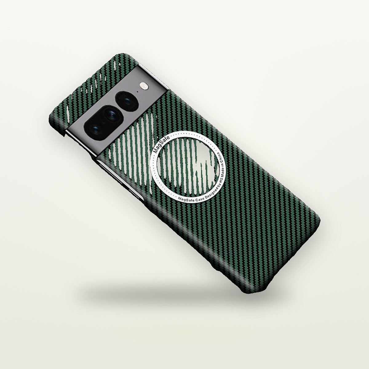 Carbon Fiber Pattern Magnetic Case for Pixel 7–10 — GripLux (3)
