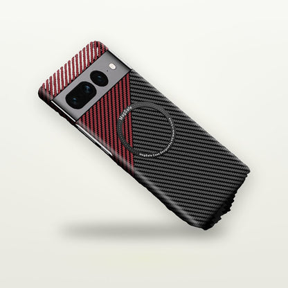 Carbon Fiber Pattern Magnetic Case for Pixel 7–10 — GripLux (6)