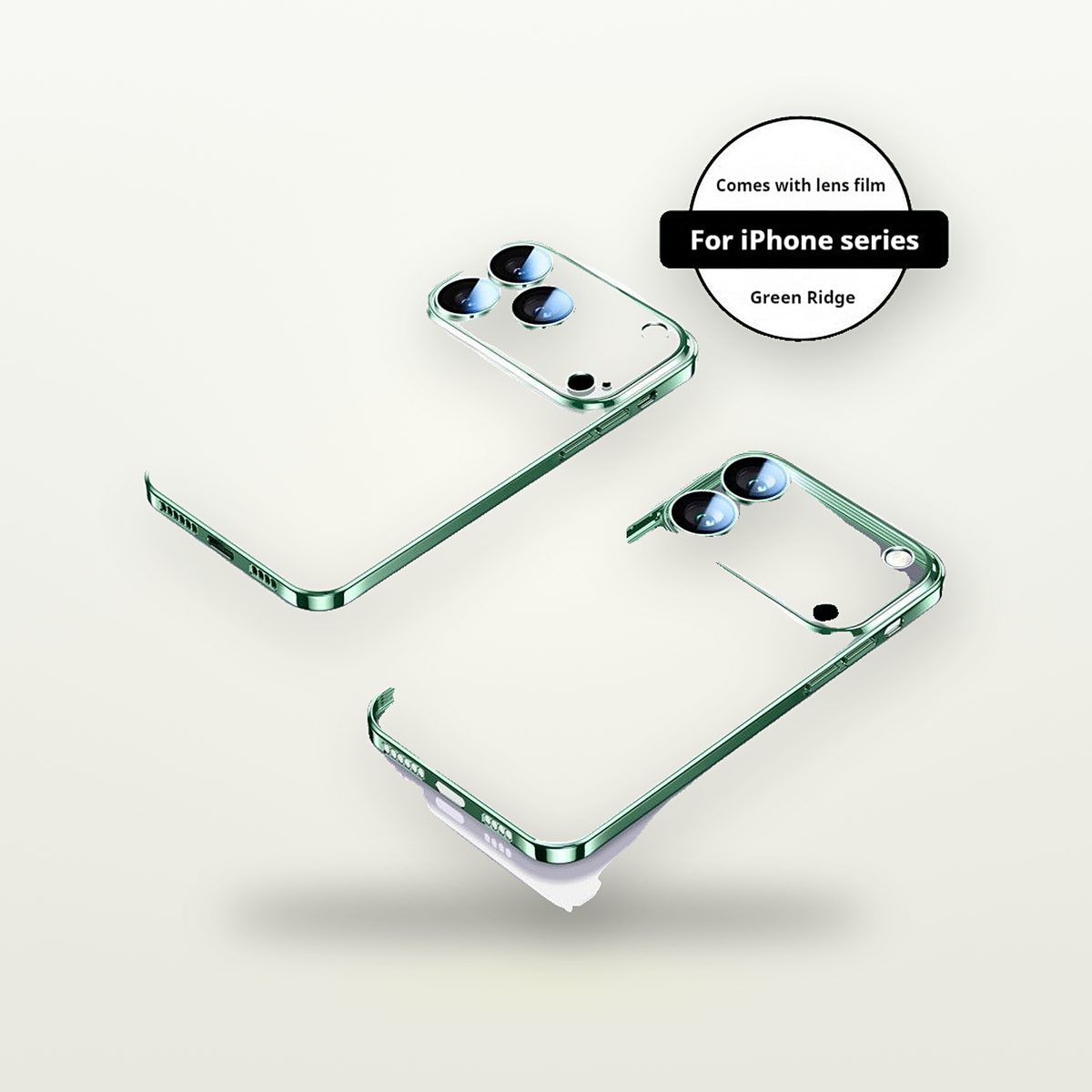 Ultra-Thin Full-Wrap Case for iPhone 14–17 & Air — GripLux
